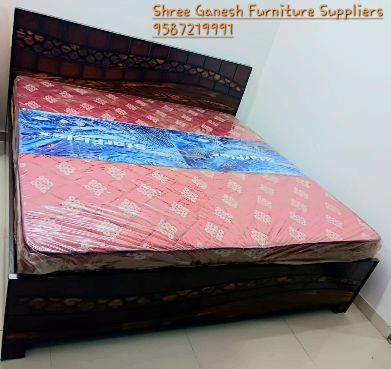 Box double bed wave design 01052024